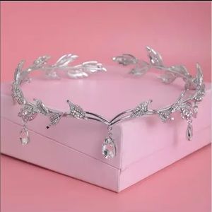 Silver tiara
